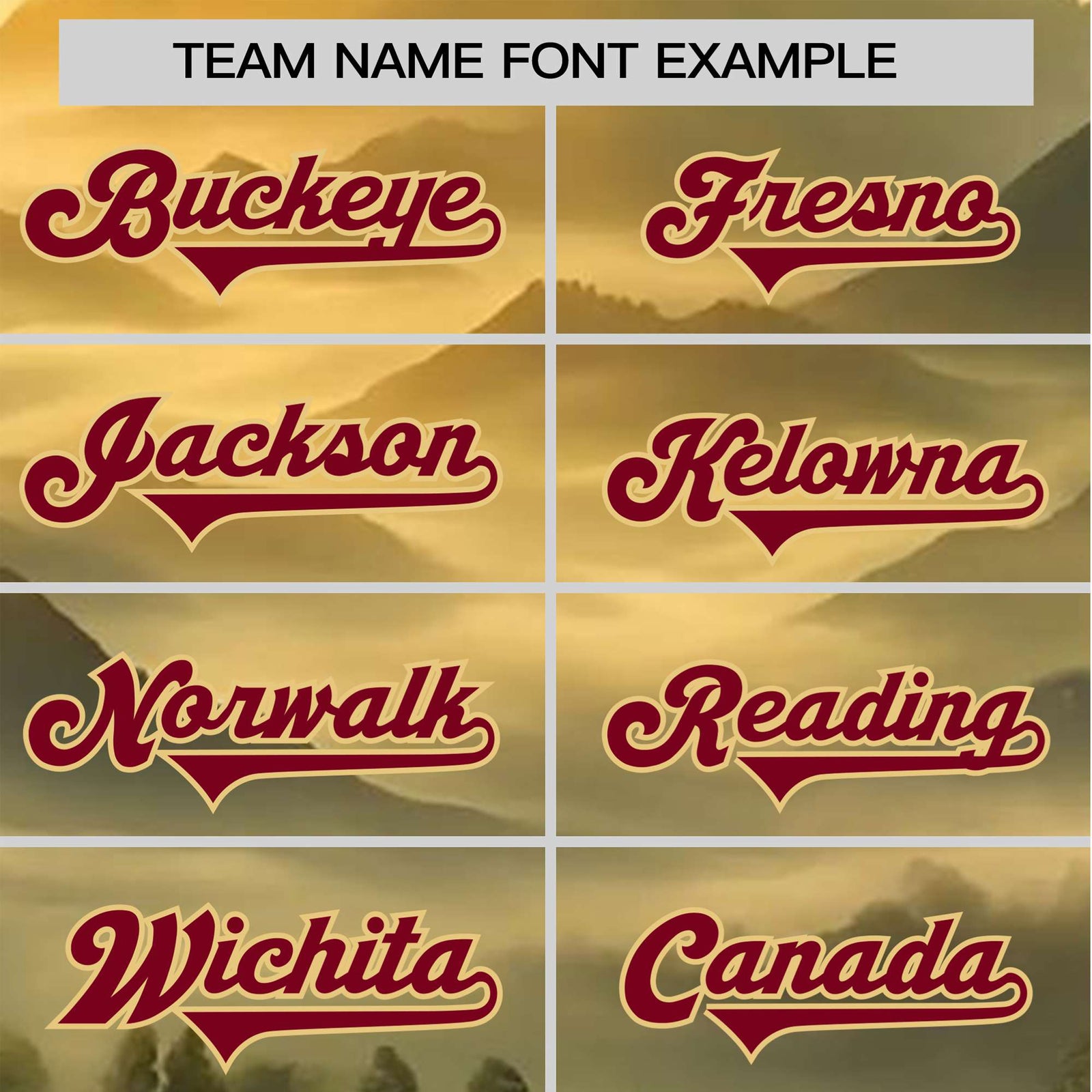 Custom White Burgundy Gold Authentic Printed Fashion Baseball Jersey