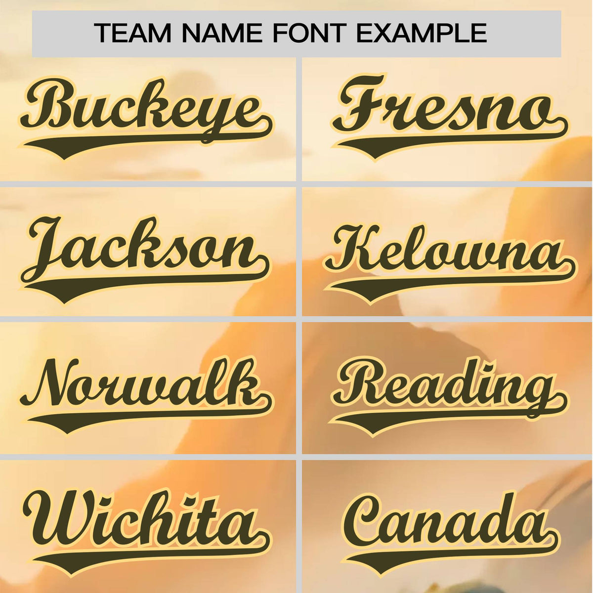 Custom White Brown Orange Authentic Printed Fashion Baseball Jersey