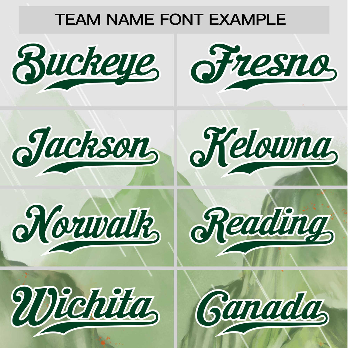 Custom White Kelly Green Authentic Printed Fashion Baseball Jersey