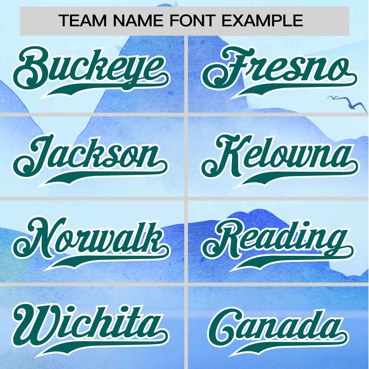 Custom White Kelly Green Blue Authentic Printed Fashion Baseball Jersey