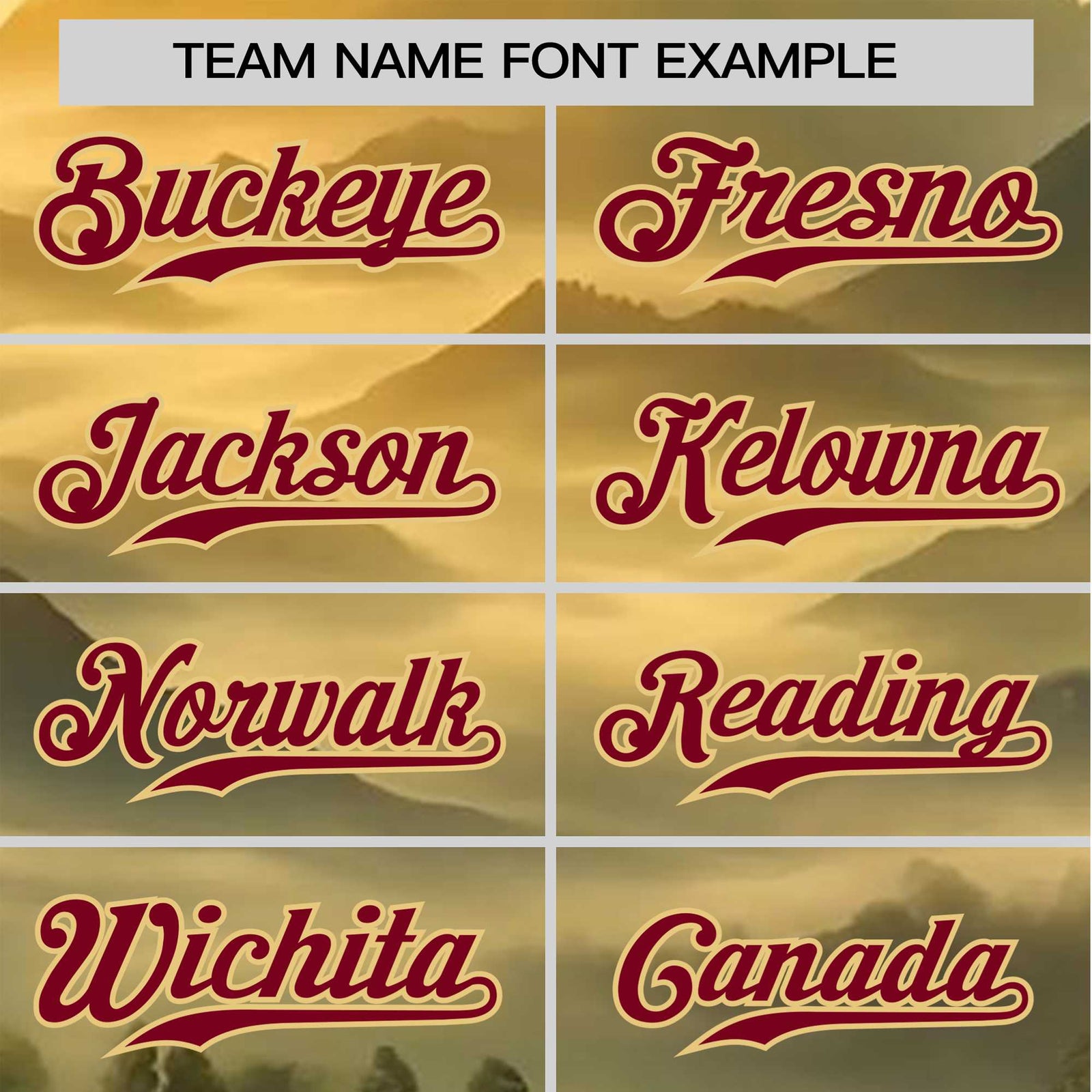 Custom White Burgundy Gold Authentic Printed Fashion Baseball Jersey