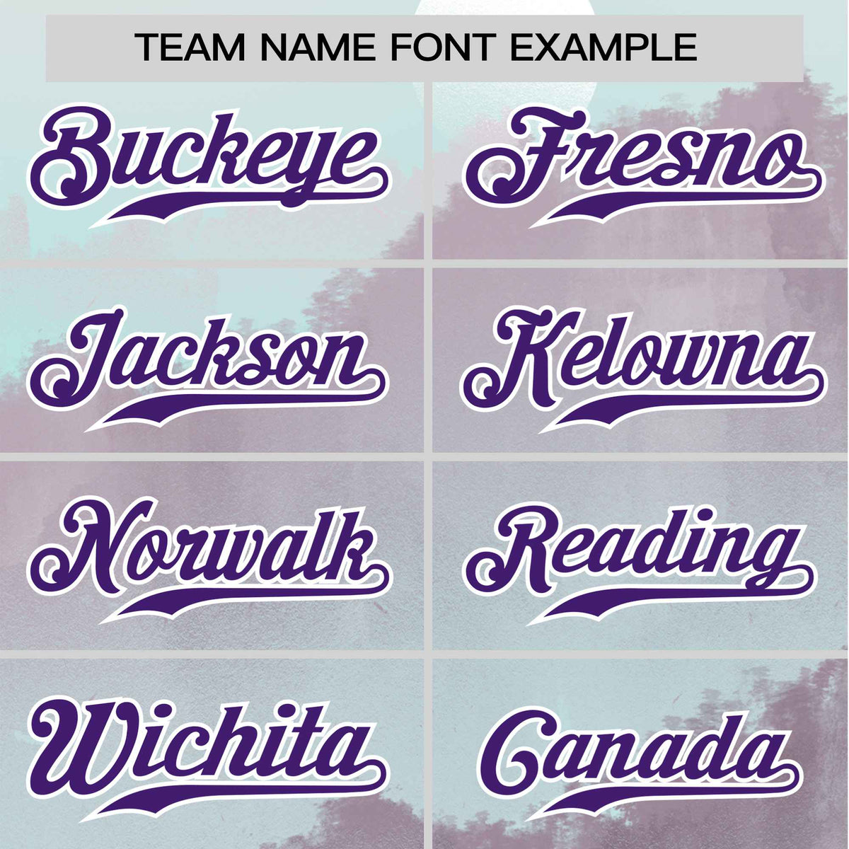 Custom White Purple Gray Authentic Printed Fashion Baseball Jersey