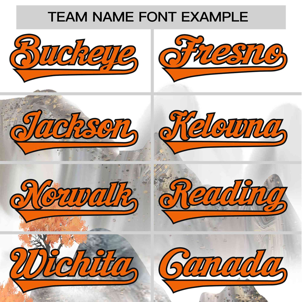 Custom White Orange Black Authentic Printed Fashion Baseball Jersey