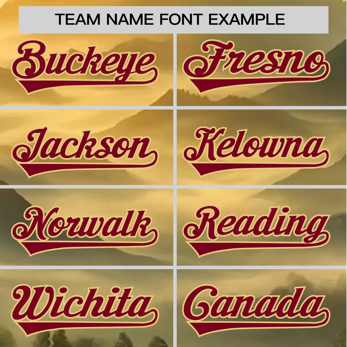 Custom White Burgundy Gold Authentic Printed Fashion Baseball Jersey