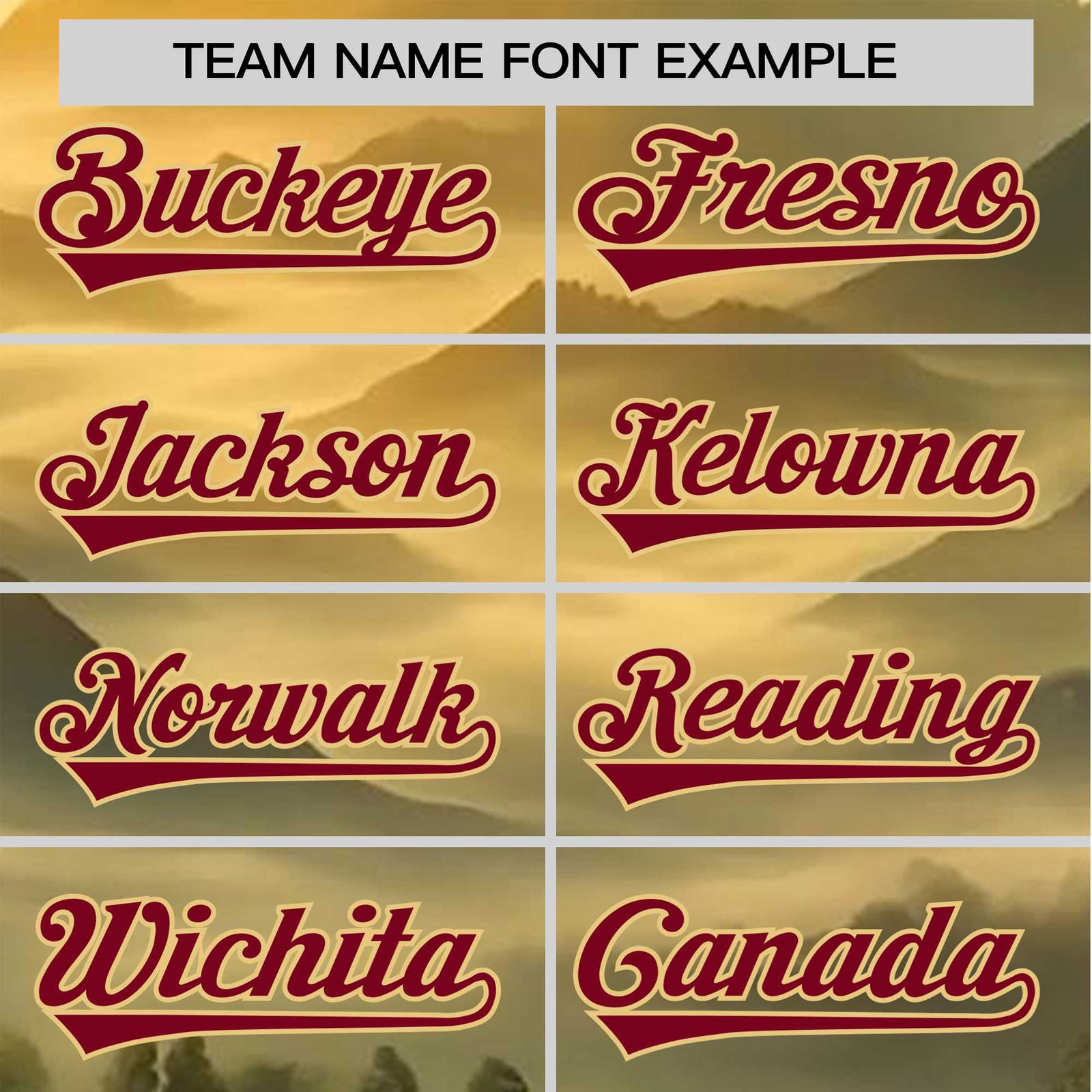 Custom White Burgundy Gold Authentic Printed Fashion Baseball Jersey