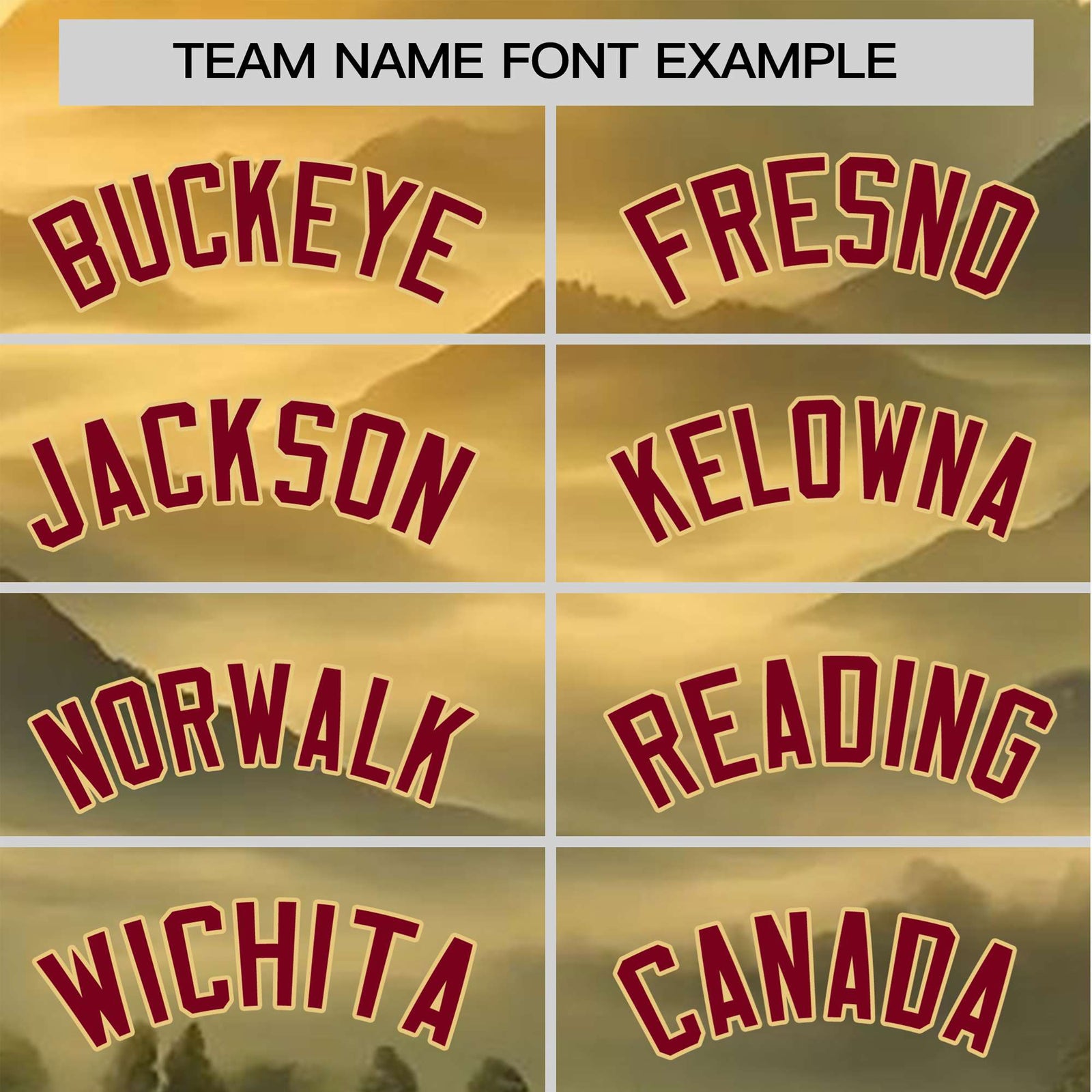 Custom White Burgundy Gold Authentic Printed Fashion Baseball Jersey