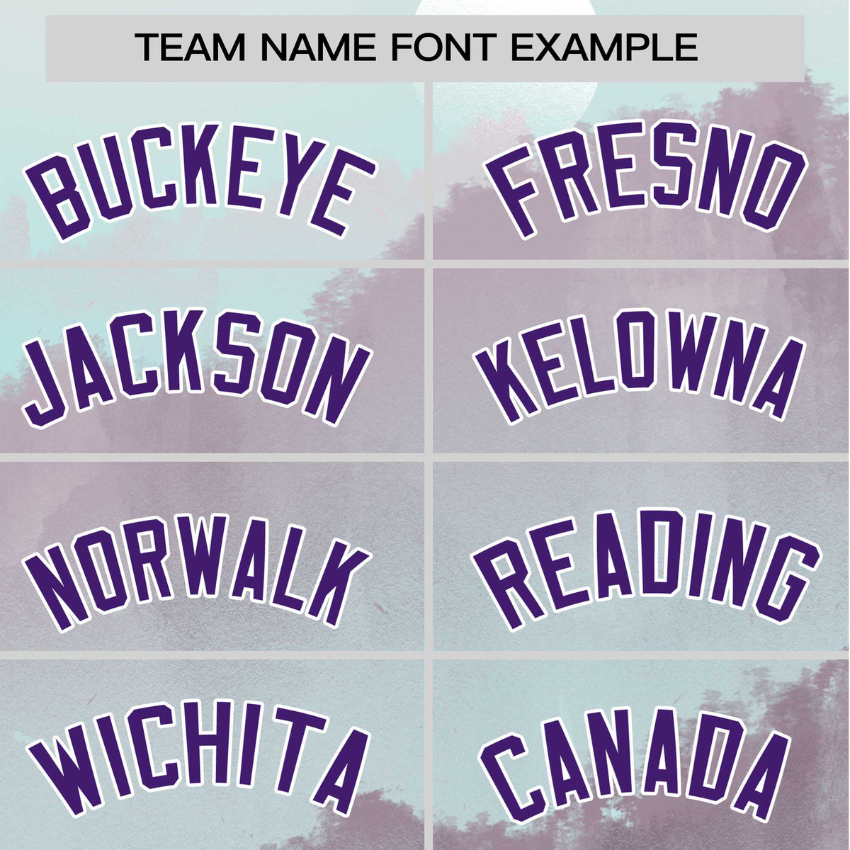 Custom White Purple Gray Authentic Printed Fashion Baseball Jersey