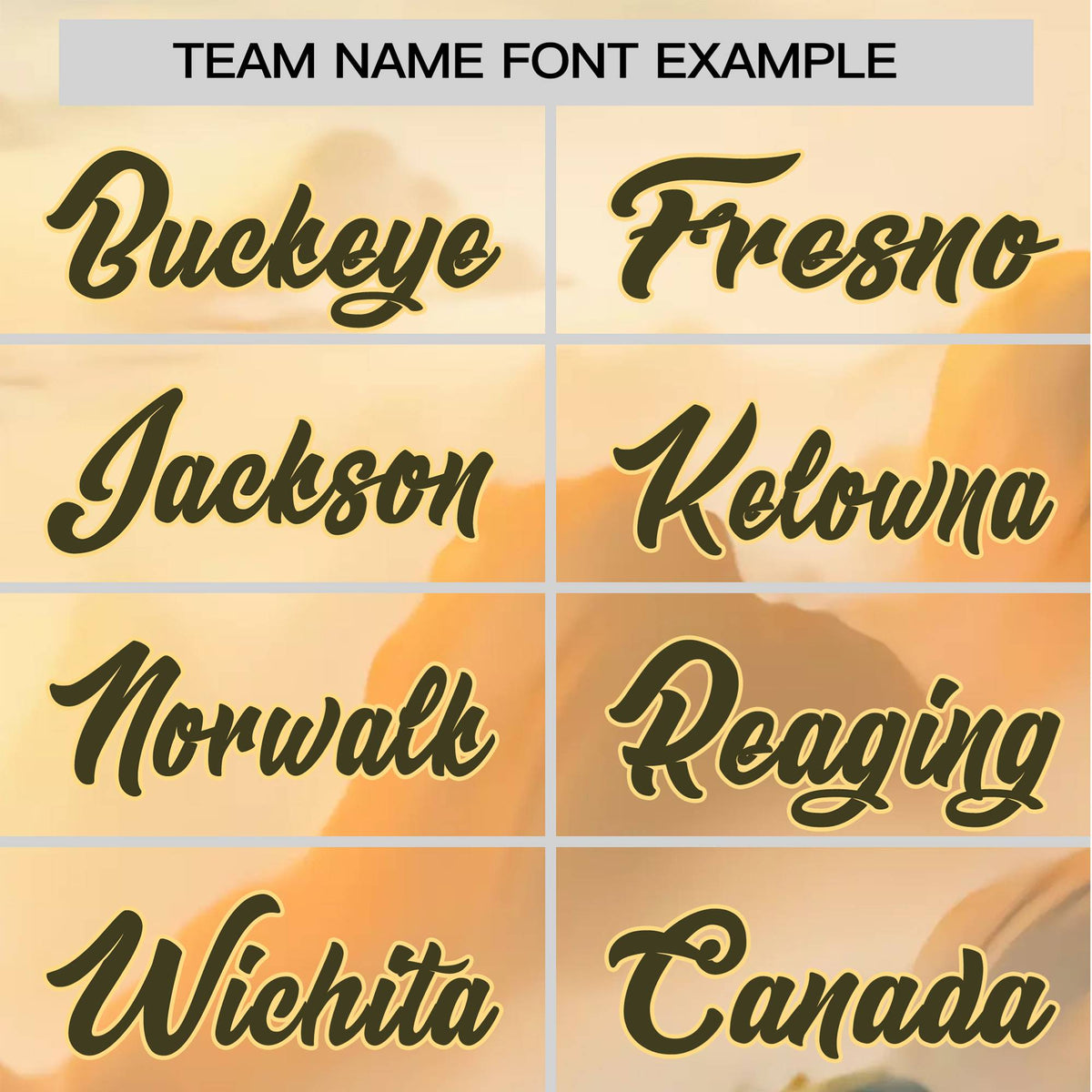 Custom White Brown Orange Authentic Printed Fashion Baseball Jersey