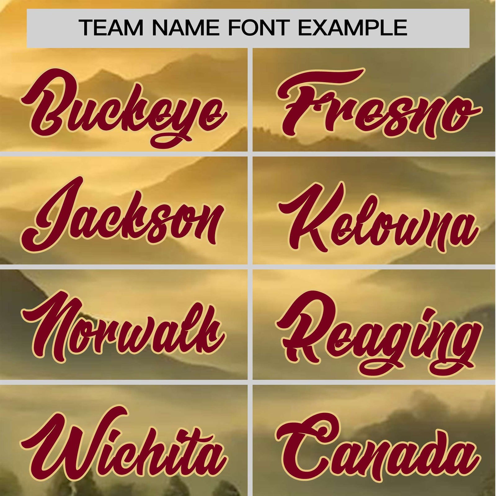 Custom White Burgundy Gold Authentic Printed Fashion Baseball Jersey