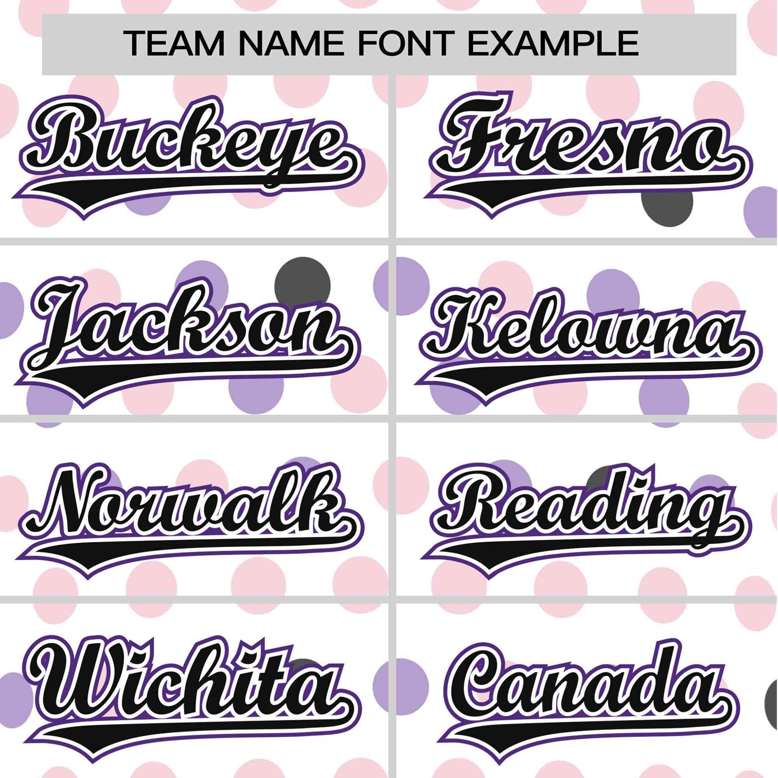 Custom White Black Pink Authentic Polka Dot Fashion Baseball Jersey