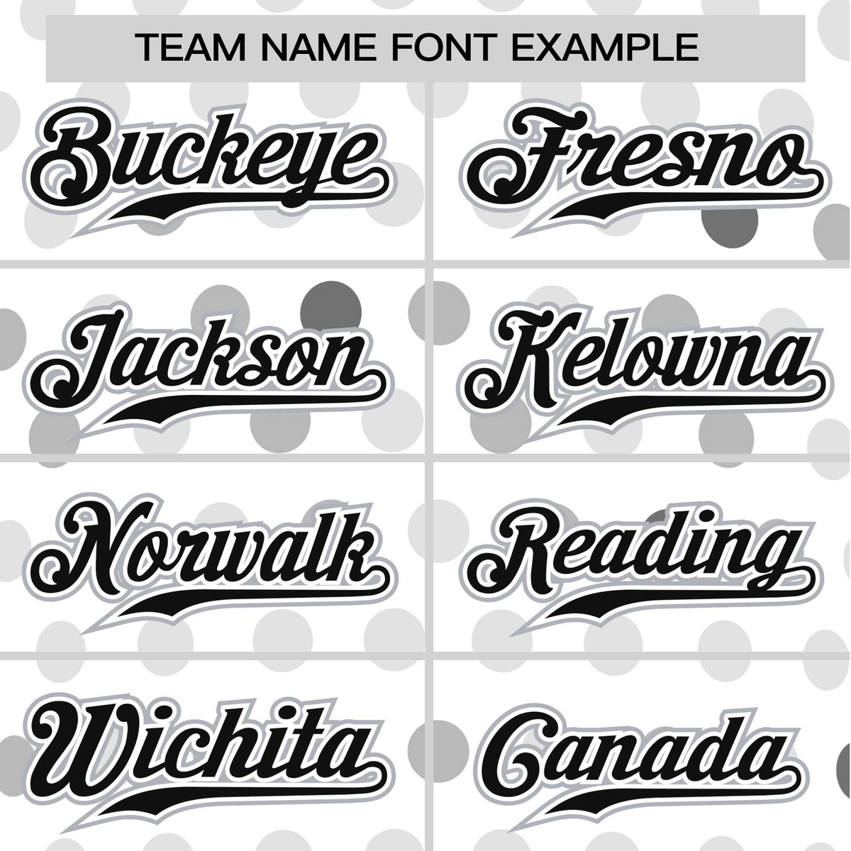 Custom White Black Gray Authentic Polka Dot Fashion Baseball Jersey