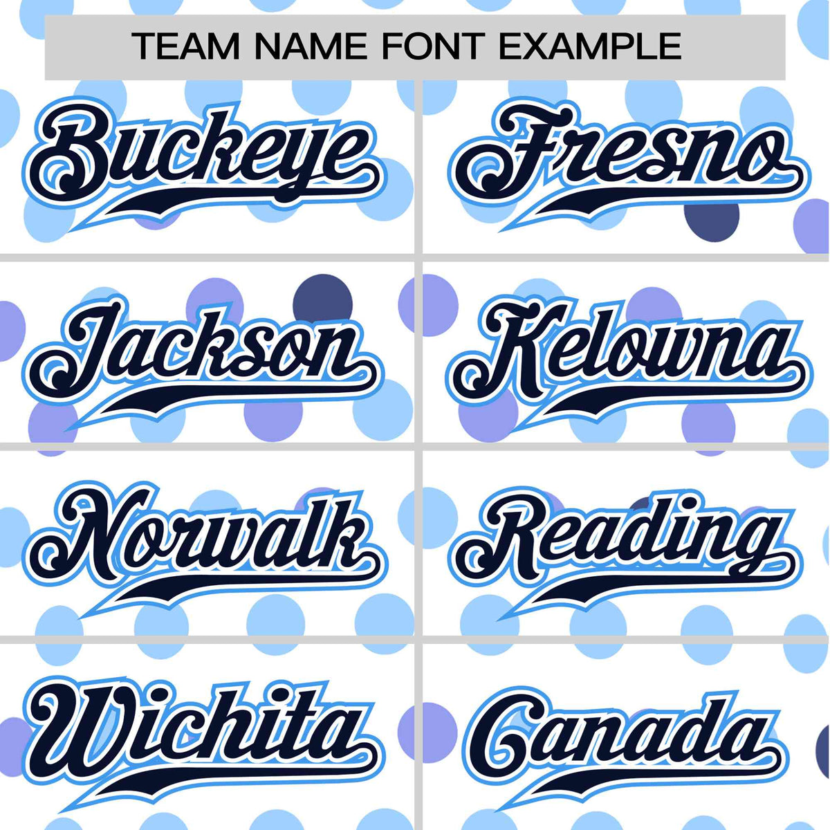 Custom White Navy Powder Blue Navy Authentic Polka Dot Fashion Baseball Jersey