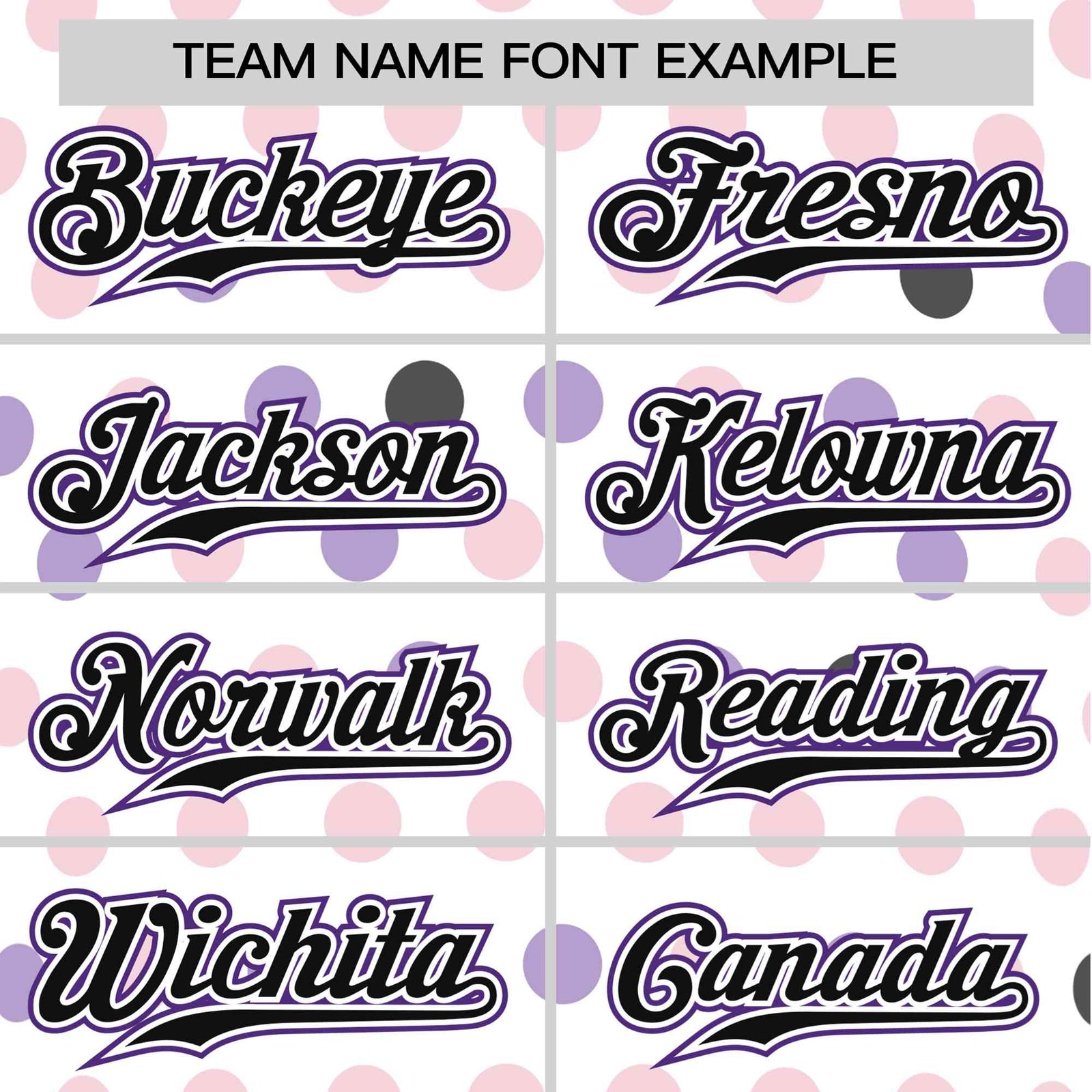 Custom White Black Pink Authentic Polka Dot Fashion Baseball Jersey