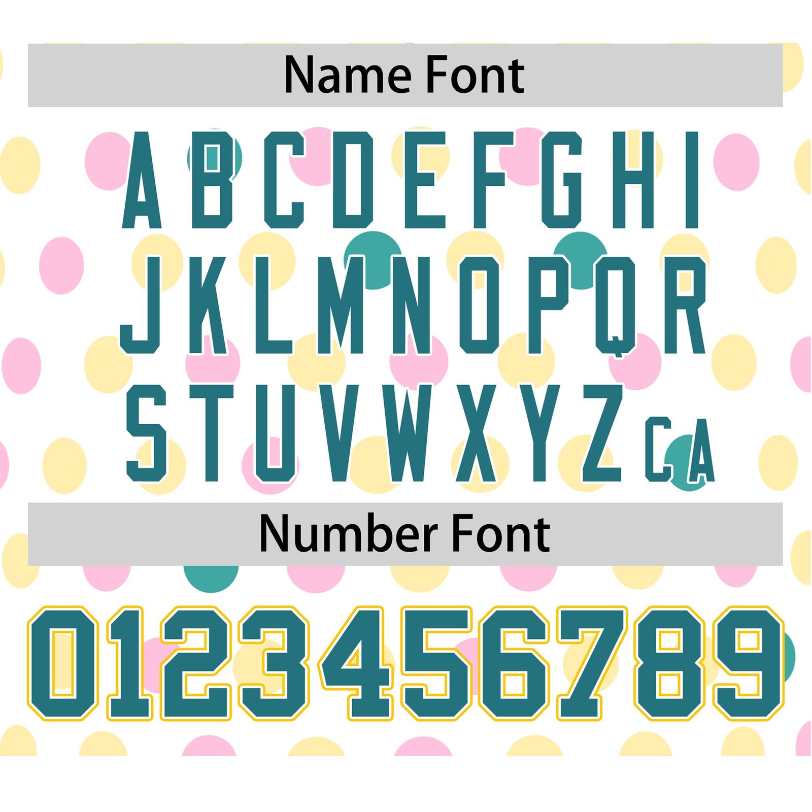 Custom White Aqua Gold Authentic Polka Dot Fashion Baseball Jersey