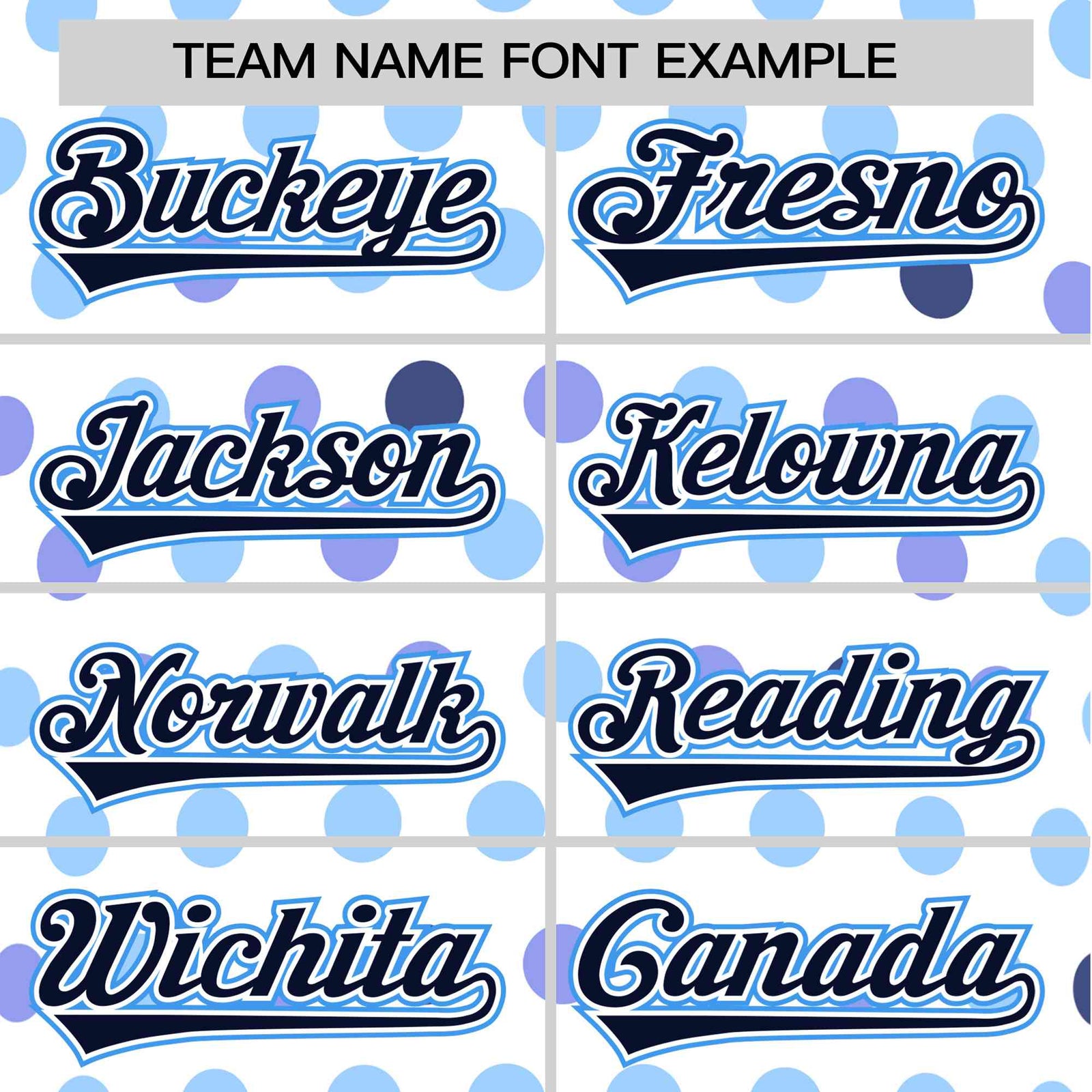 Custom White Navy Powder Blue Navy Authentic Polka Dot Fashion Baseball Jersey