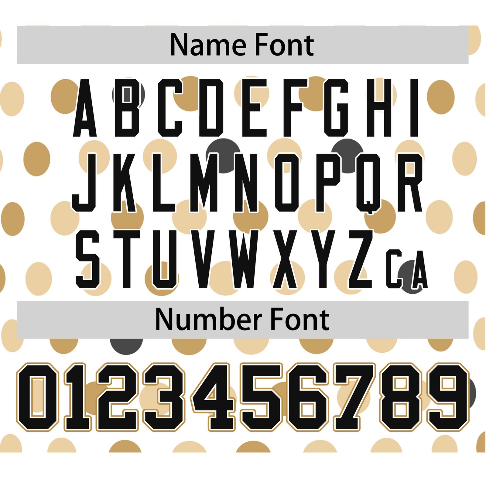 Custom White Black Old Gold Authentic Polka Dot Fashion Baseball Jersey