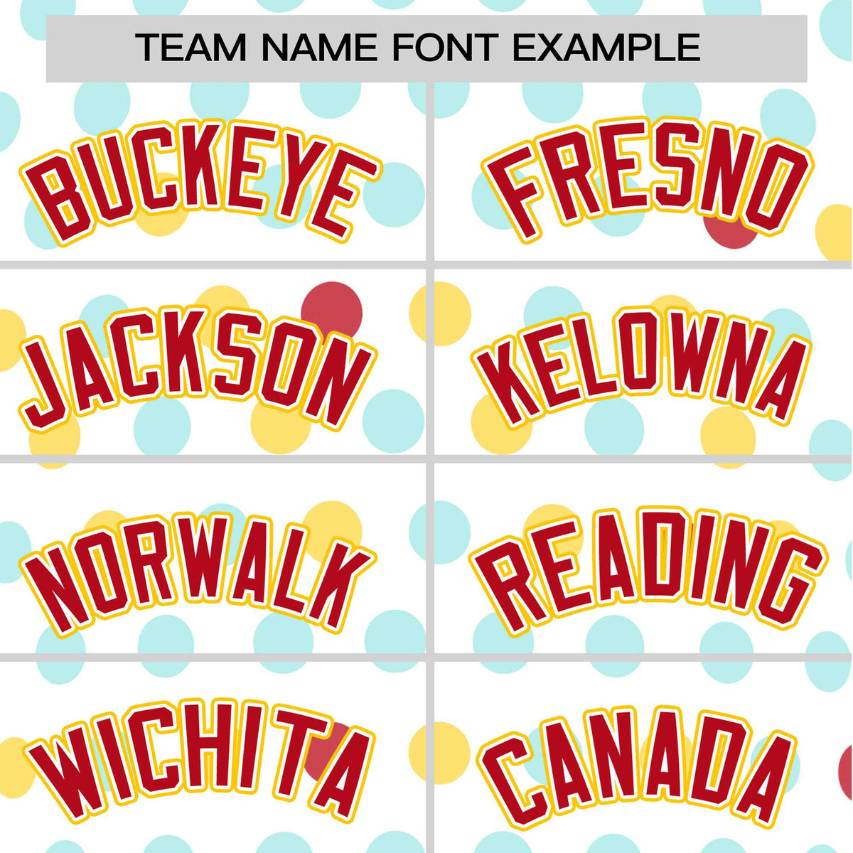 Custom White Red Gold Authentic Polka Dot Fashion Baseball Jersey