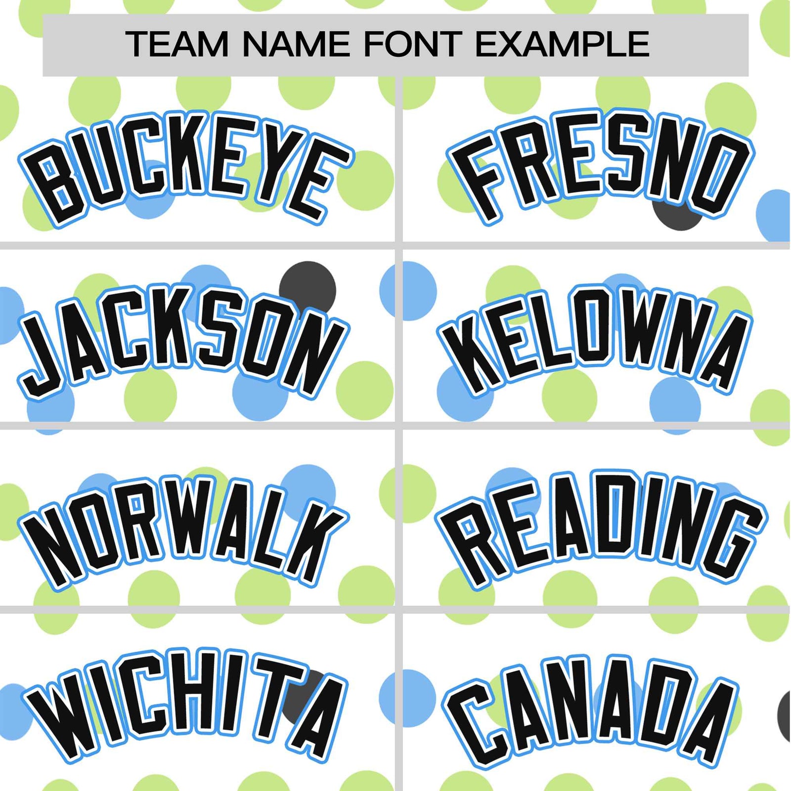 Custom White Black Powder Blue Authentic Polka Dot Fashion Baseball Jersey