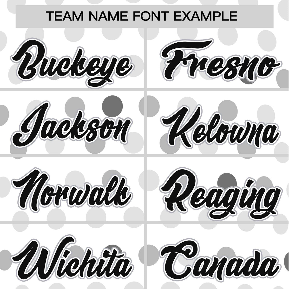 Custom White Black Gray Authentic Polka Dot Fashion Baseball Jersey