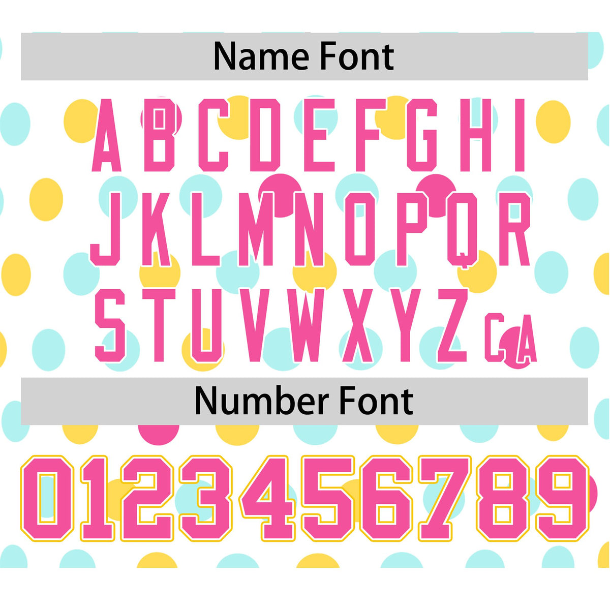 Custom White Pink Gold Authentic Polka Dot Fashion Baseball Jersey