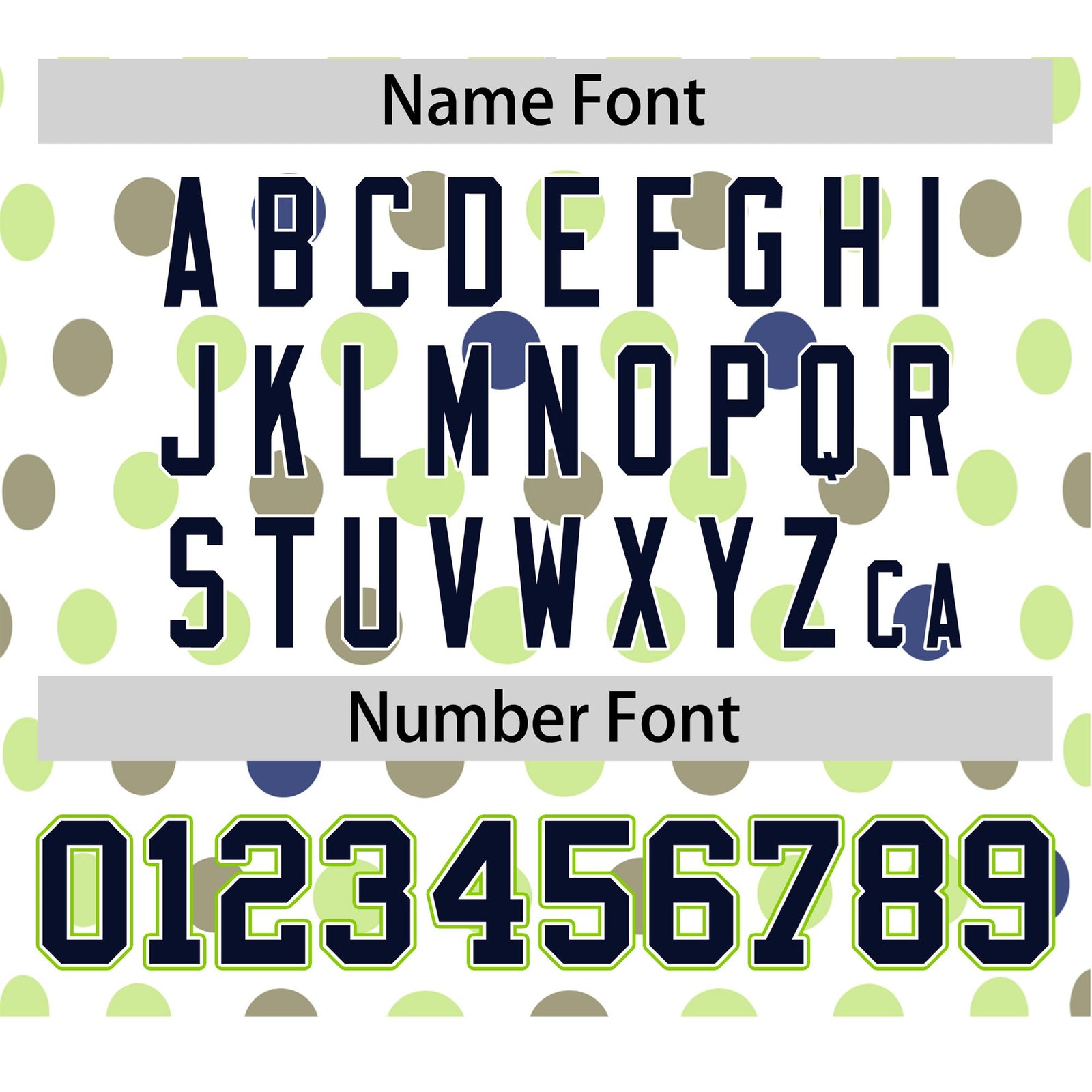 Custom White Navy Neon Green Authentic Polka Dot Fashion Baseball Jersey