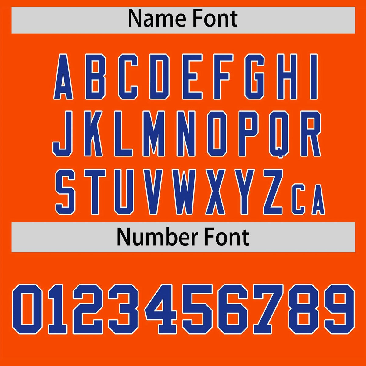 Custom Orange Royal Blue-Gray Authentic Plaid Sleeve Baseball Jersey