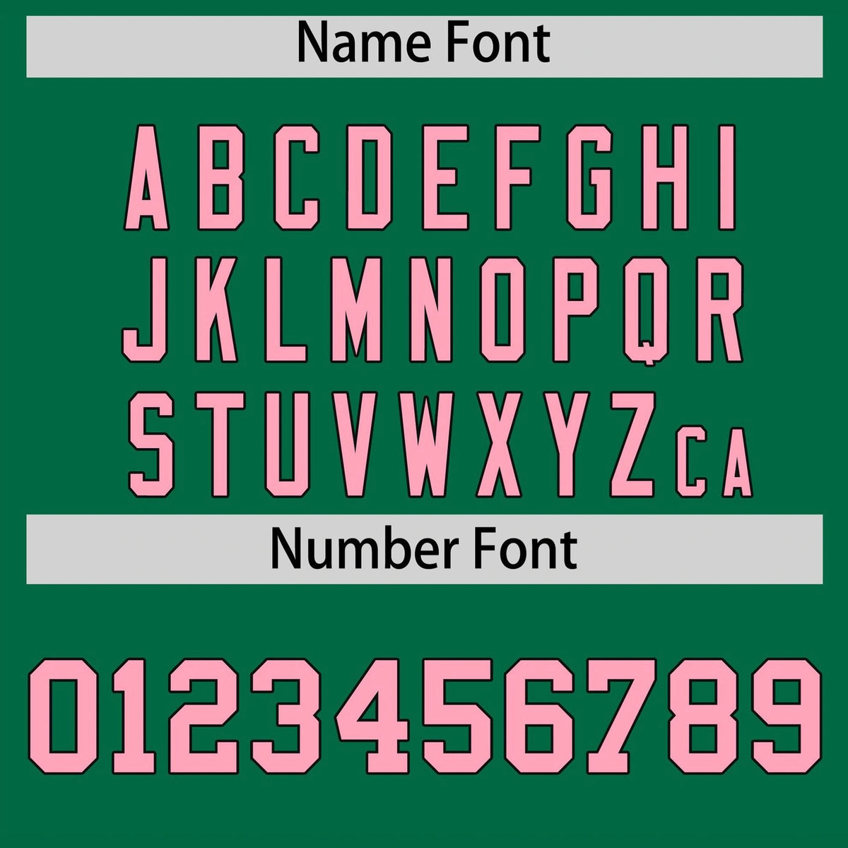 Custom Kelly Green-Light Pink Black Authentic Plaid sleeve Baseball Jersey