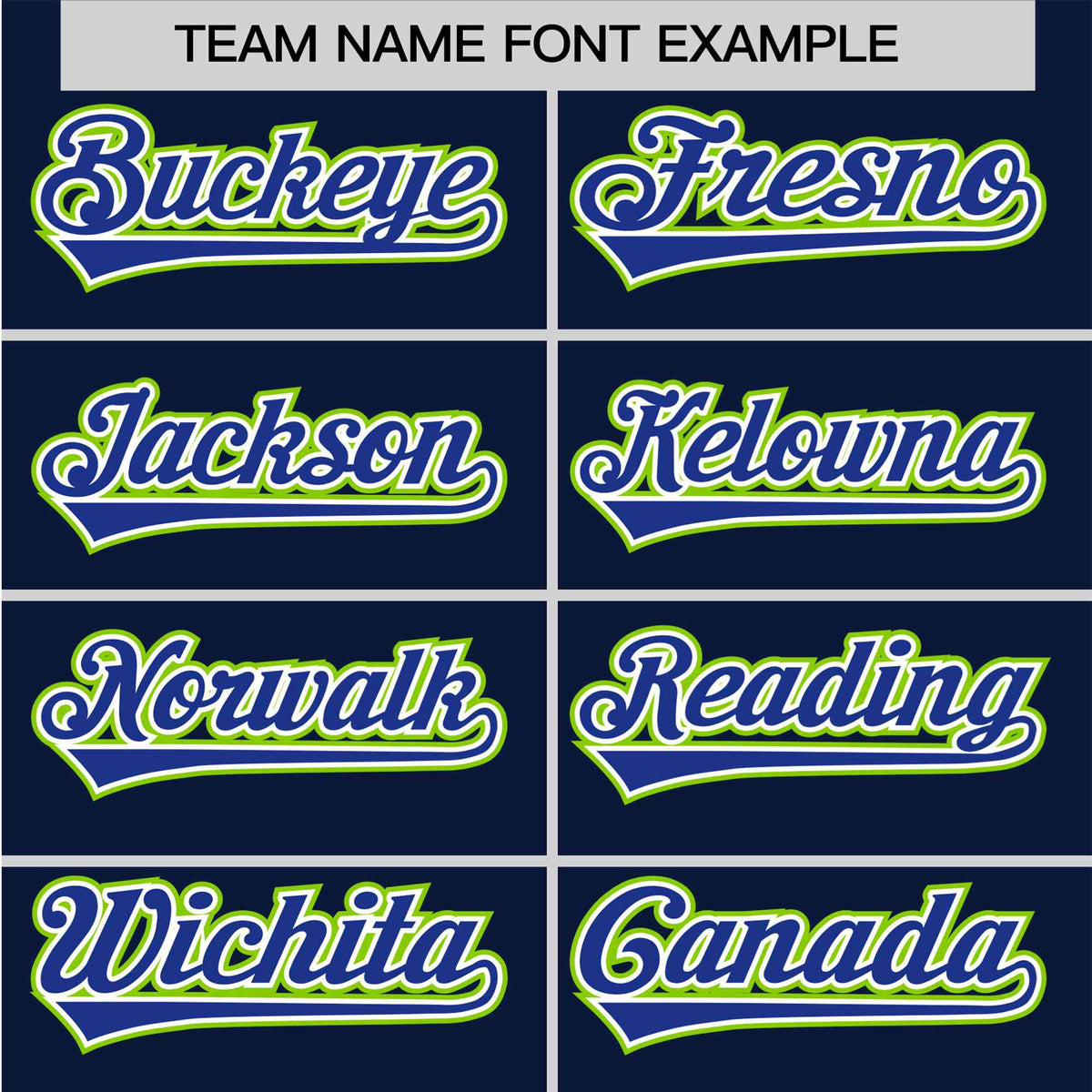 Custom Navy Neon Green-Royal Blue Authentic Plaid Sleeve Baseball Jersey