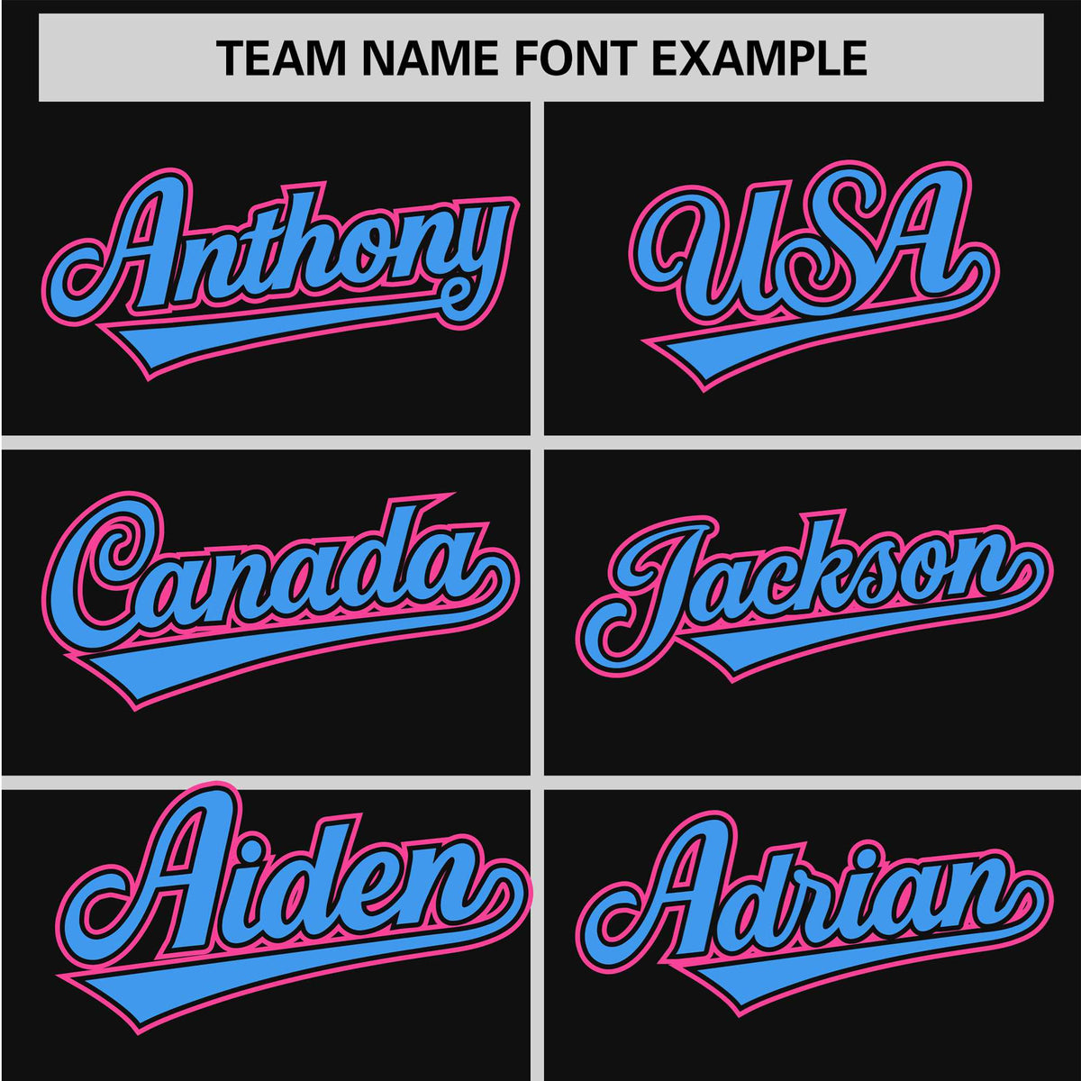 Custom Black Pink-Powder Blue Authentic Plaid Sleeve Baseball Jersey