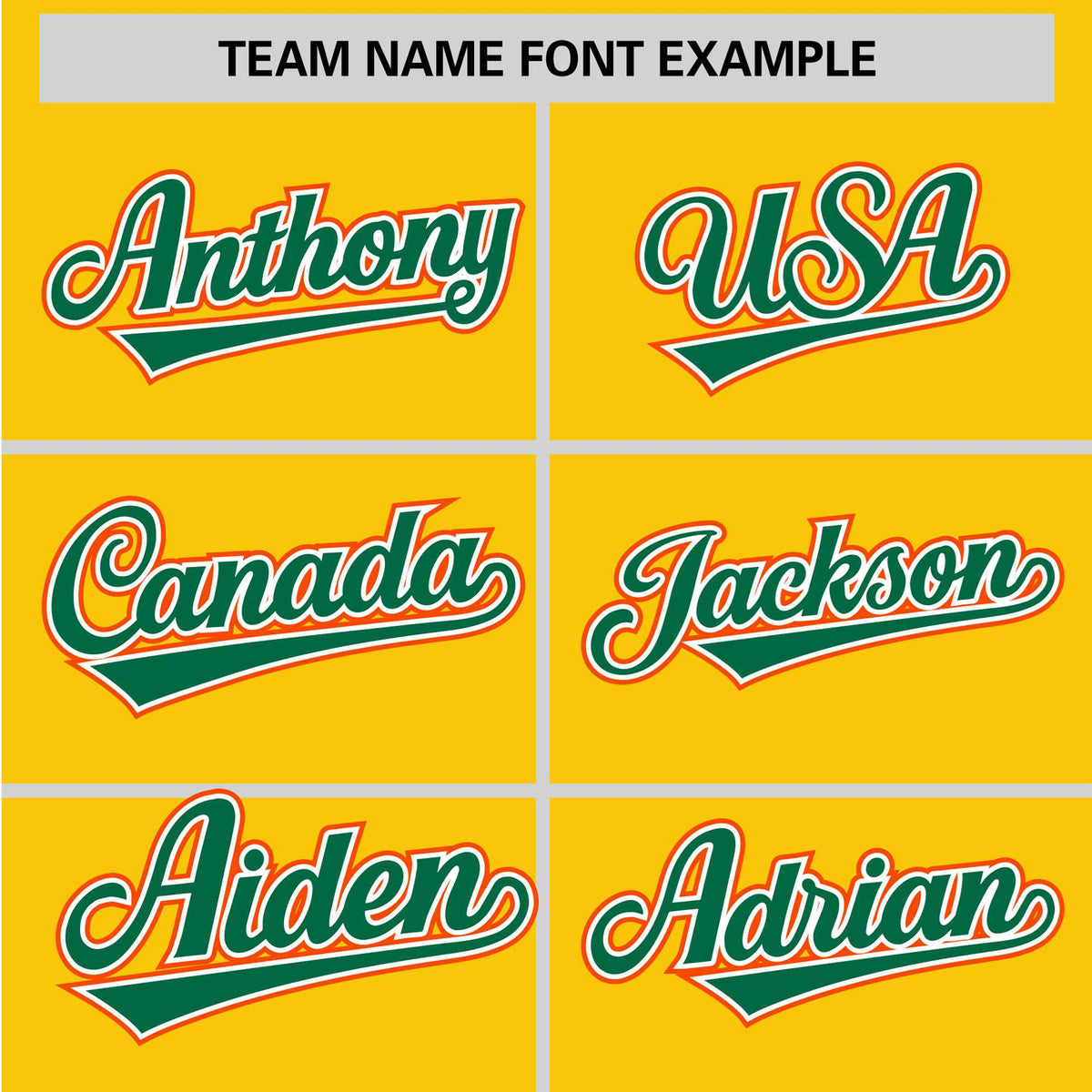 Custom Gold Kelly Green-Orange Authentic Plaid Sleeve Baseball Jersey