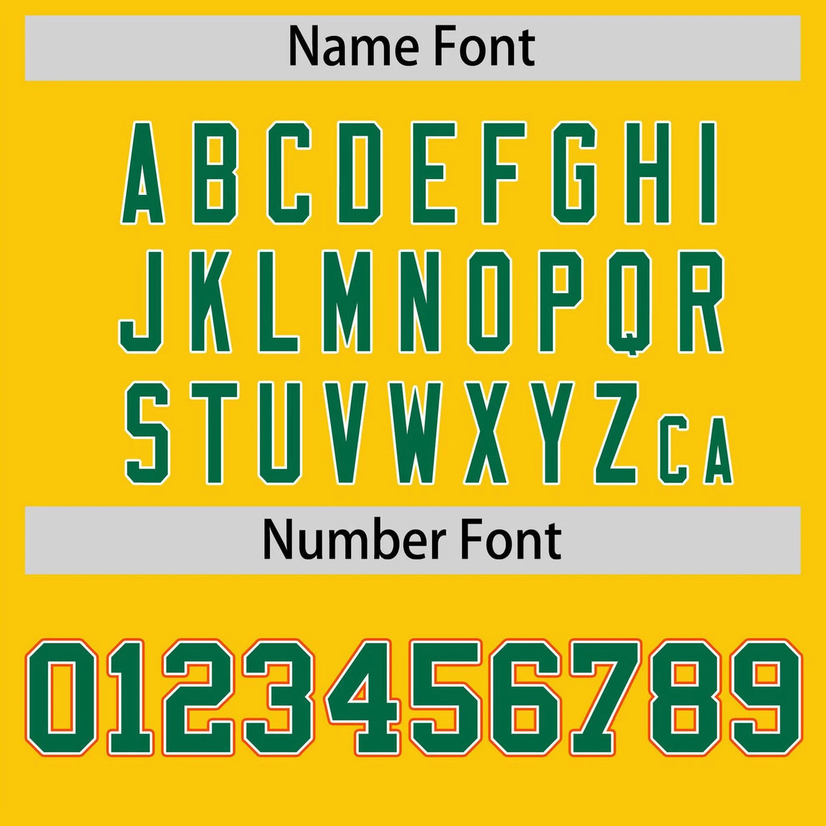 Custom Gold Kelly Green-Orange Authentic Plaid Sleeve Baseball Jersey