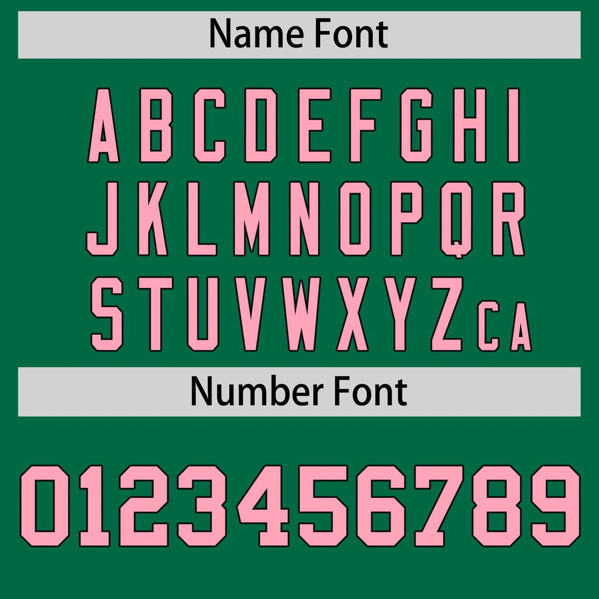 Custom Kelly Green-Light Pink Black Authentic Plaid sleeve Baseball Jersey