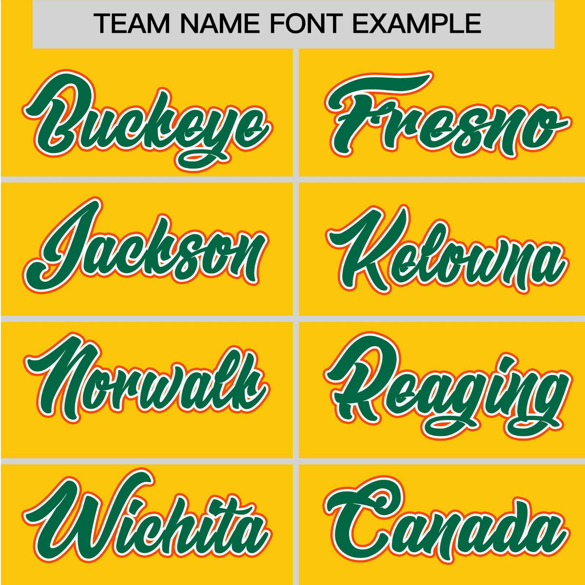 Custom Gold Kelly Green-Orange Authentic Plaid Sleeve Baseball Jersey