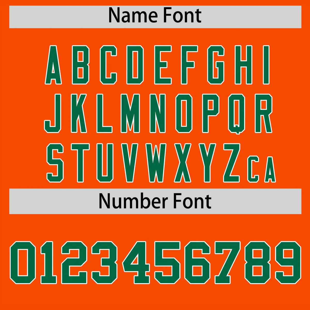 Custom Orange Kelly Green Gradient Side Personalized Star Pattern Authentic Baseball Jersey