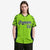 Custom Neon Green Navy Gradient Side Personalized Star Pattern Authentic Baseball Jersey