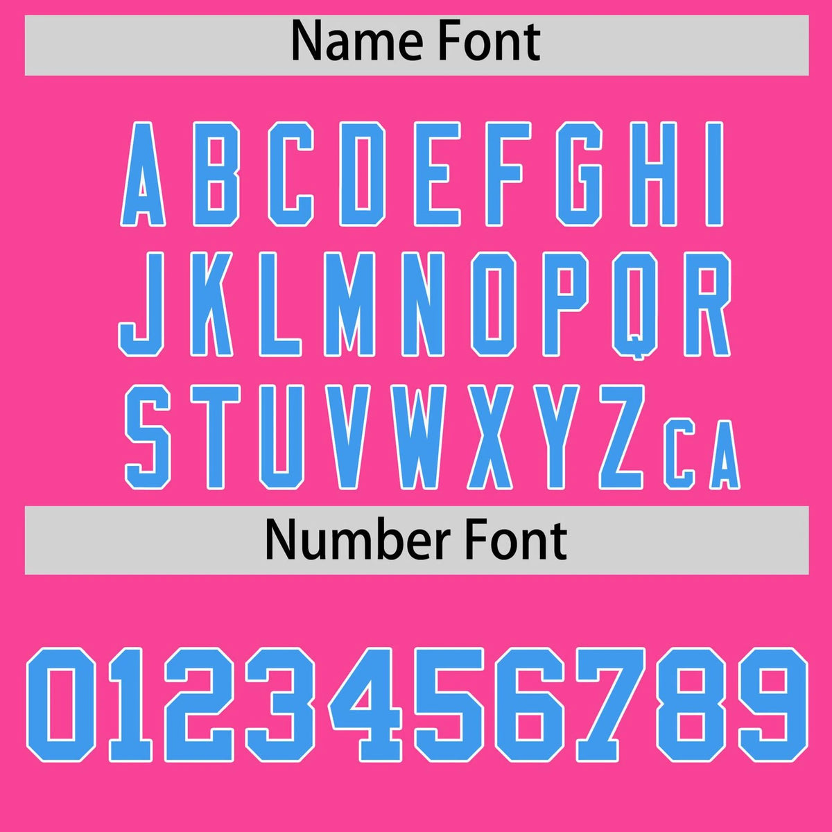 Custom Pink Powder Blue Gradient Side Personalized Star Pattern Authentic Baseball Jersey