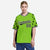 Custom Neon Green Black Gradient Side Personalized Star Pattern Authentic Baseball Jersey