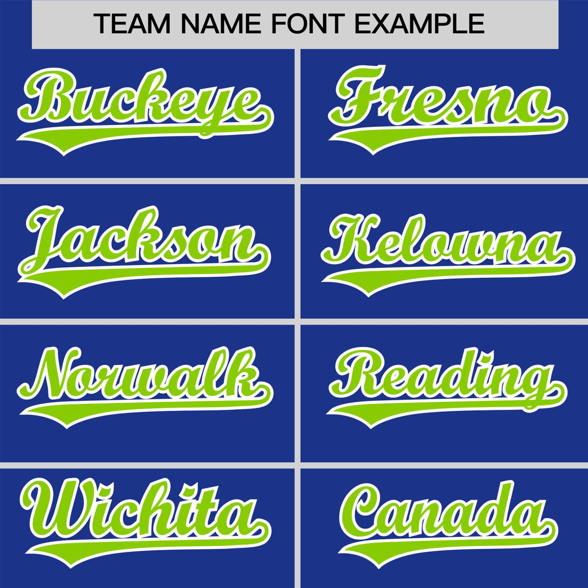 Custom Royal Blue Neon Green Gradient Side Personalized Star Pattern Authentic Baseball Jersey