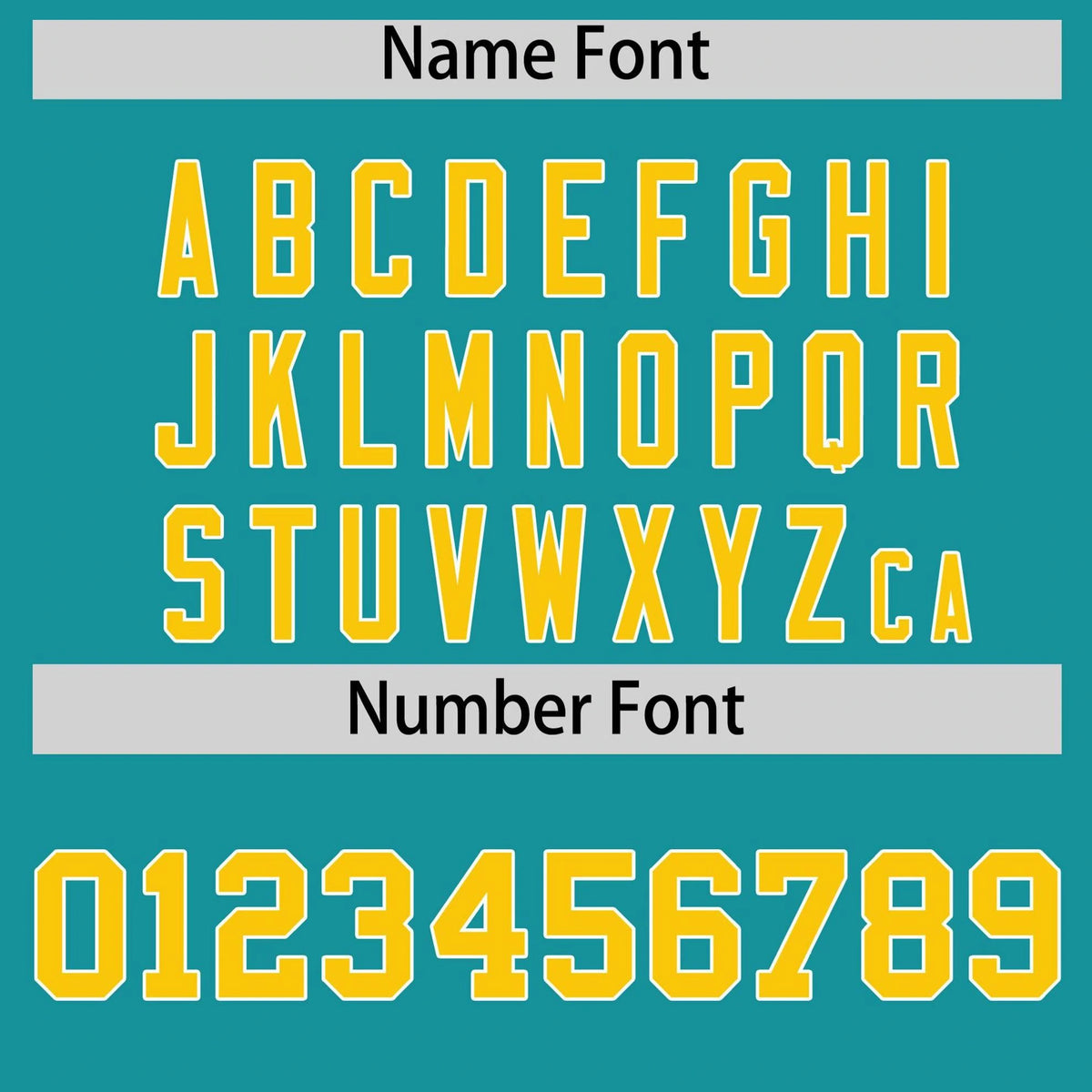 Custom Aqua Gold Gradient Side Personalized Star Pattern Authentic Baseball Jersey