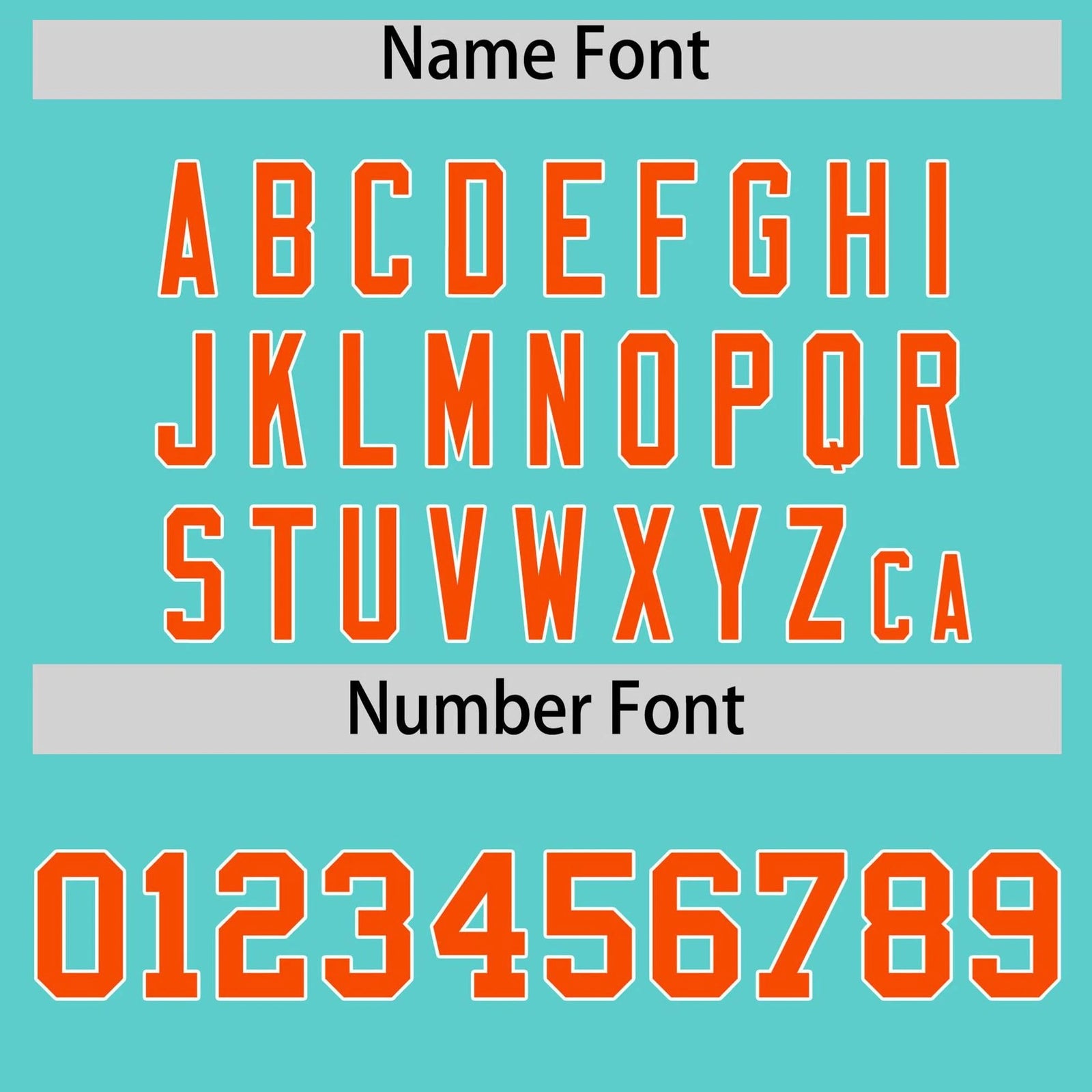 Custom Aqua Orange Gradient Side Personalized Star Pattern Authentic Baseball Jersey