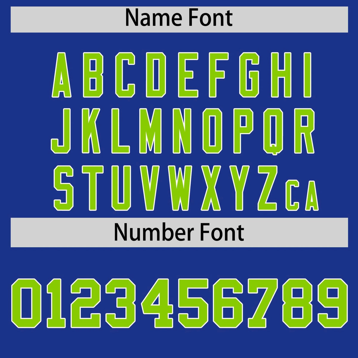 Custom Royal Blue Neon Green Gradient Side Personalized Star Pattern Authentic Baseball Jersey