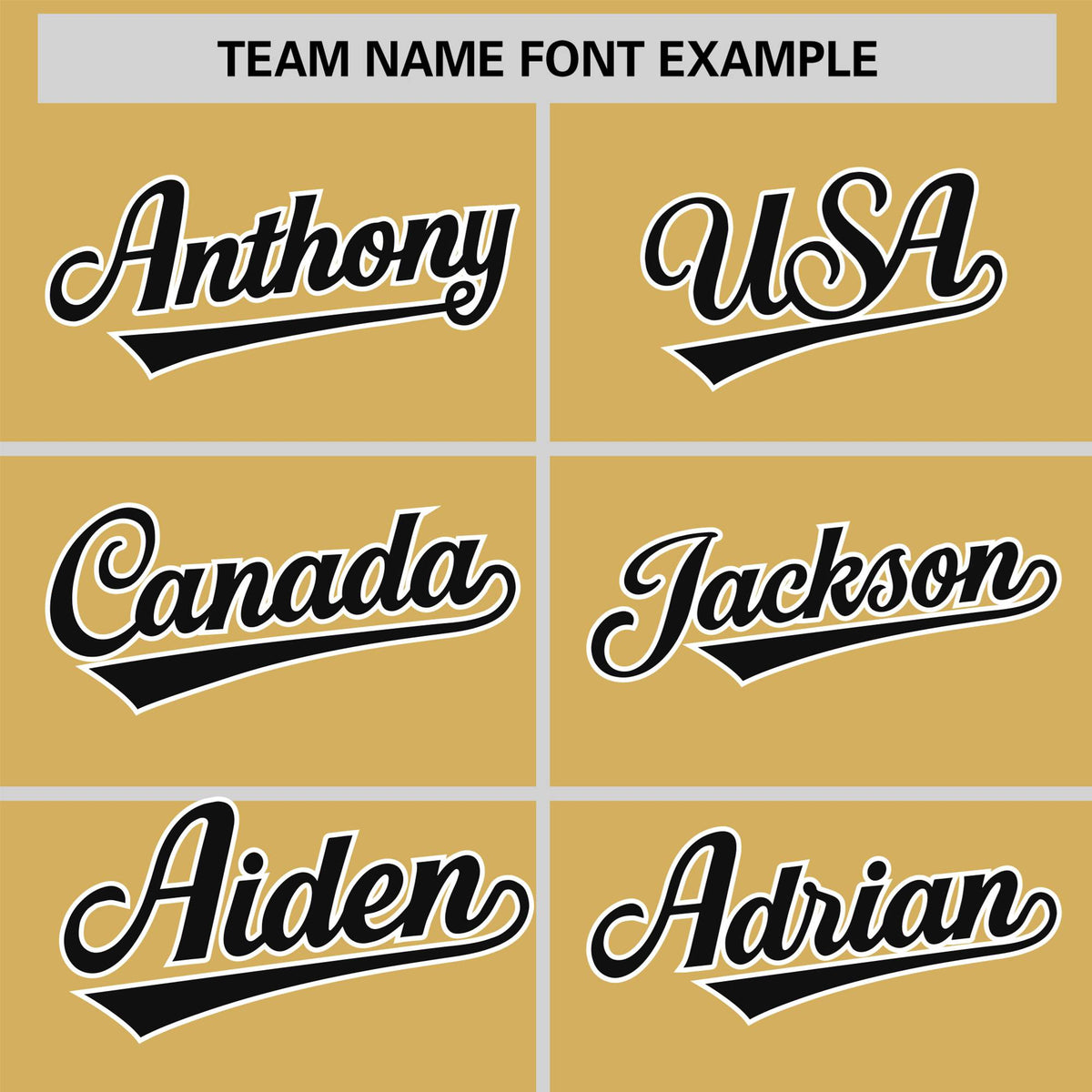 Custom Khaki Black Gradient Side Personalized Star Pattern Authentic Baseball Jersey