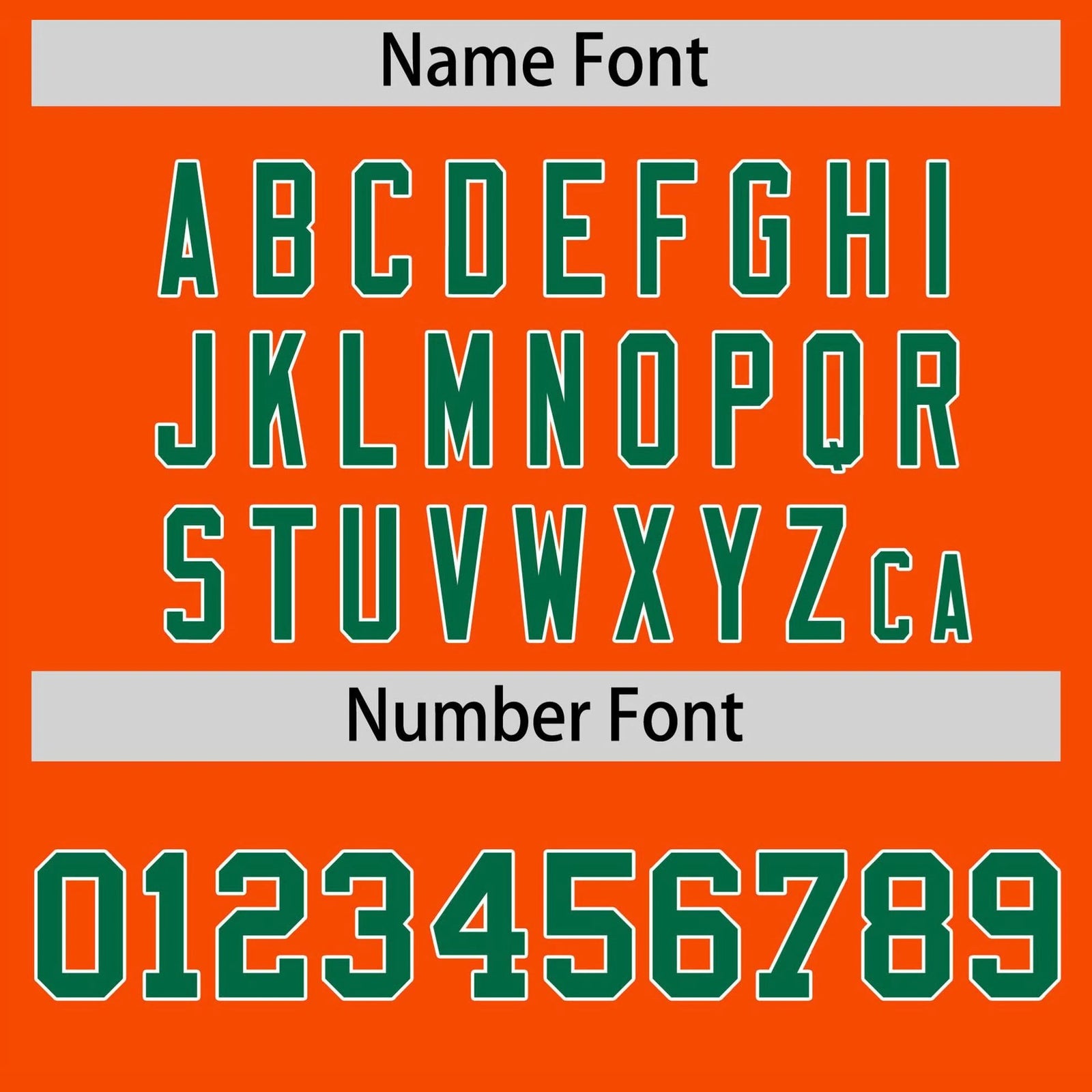 Custom Orange Kelly Green Gradient Side Personalized Star Pattern Authentic Baseball Jersey