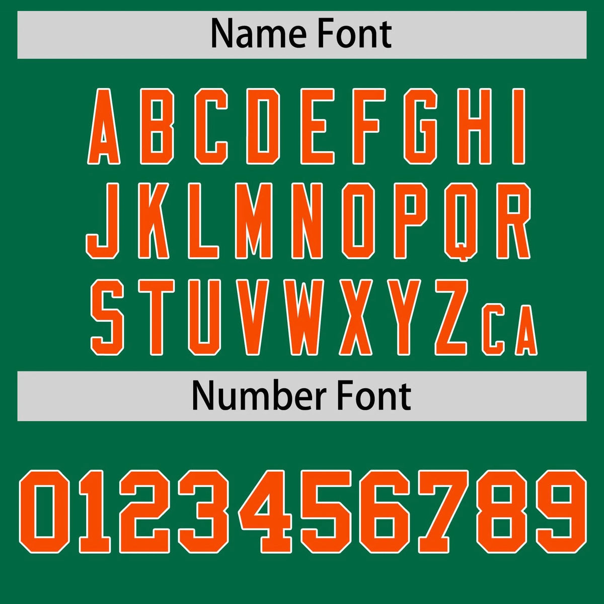 Custom Kelly Green Orange Gradient Side Personalized Star Pattern Authentic Baseball Jersey