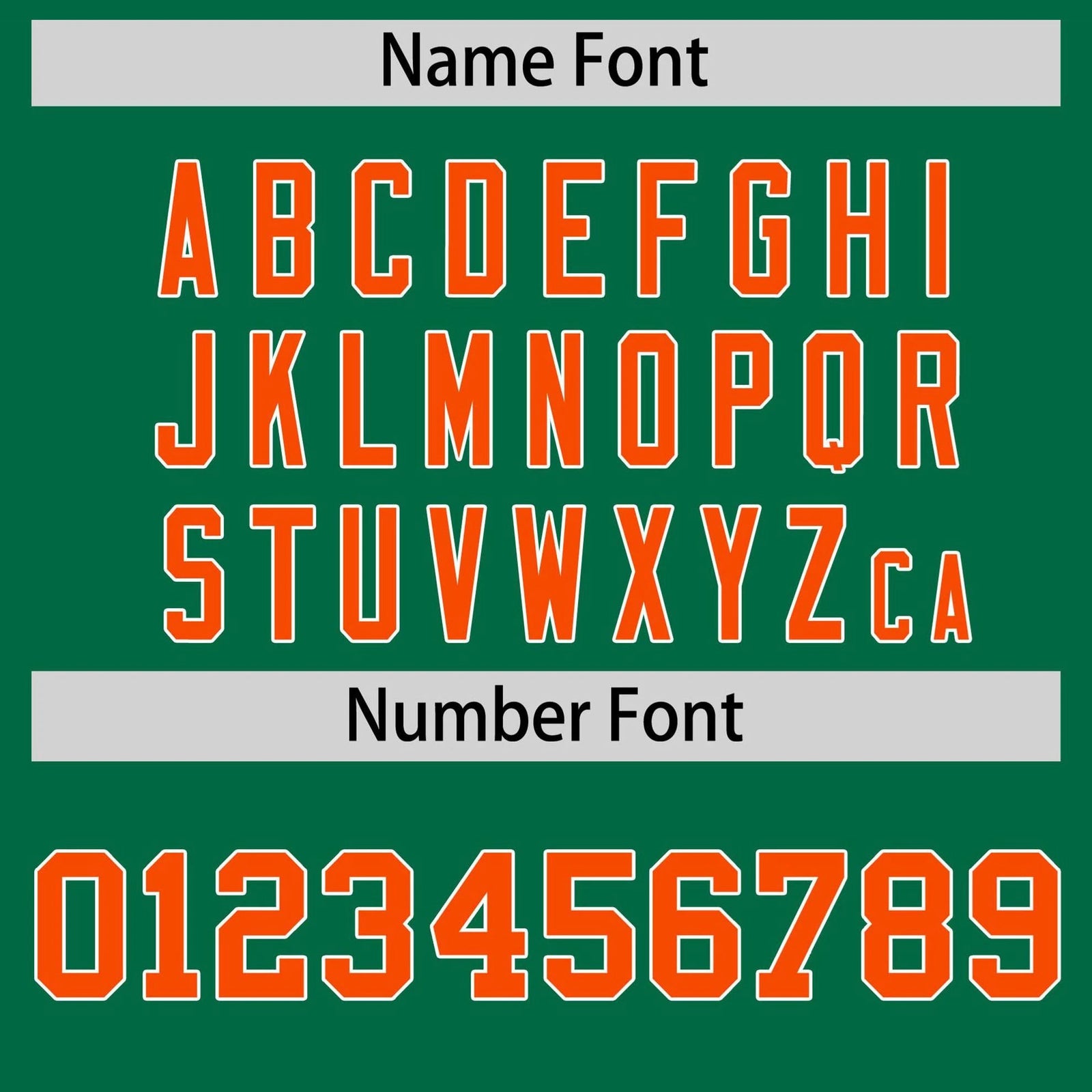 Custom Kelly Green Orange Gradient Side Personalized Star Pattern Authentic Baseball Jersey