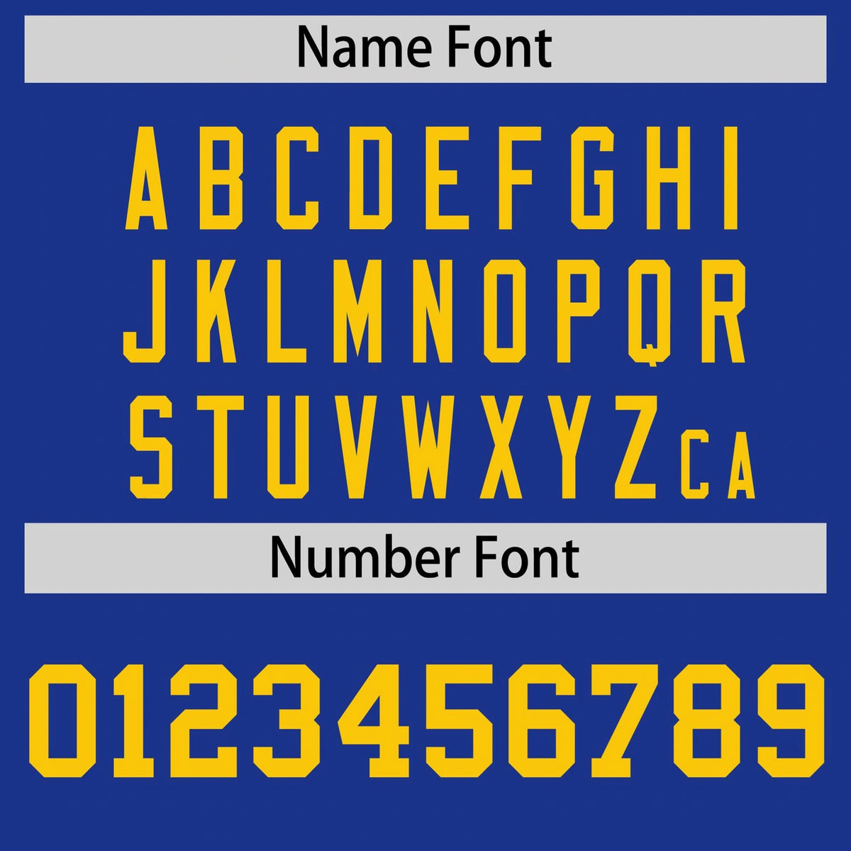 Custom Royal Blue Gold Gradient Side Personalized Star Pattern Authentic Baseball Jersey