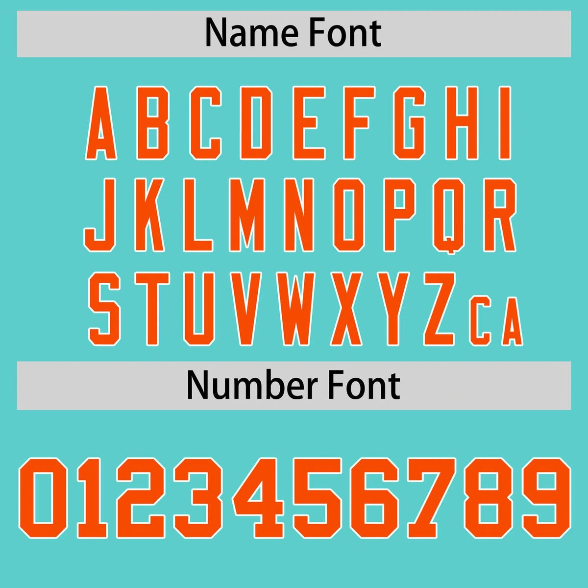 Custom Aqua Orange Gradient Side Personalized Star Pattern Authentic Baseball Jersey