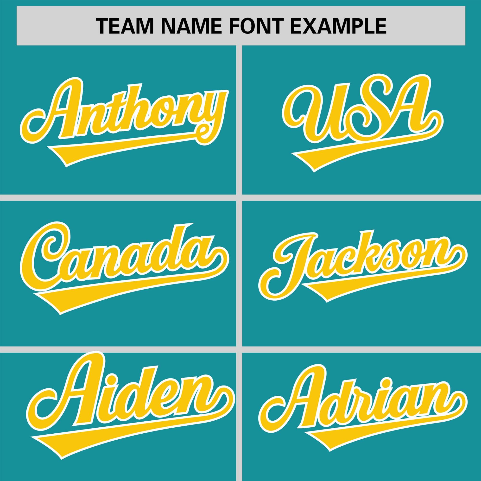 Custom Aqua Gold Gradient Side Personalized Star Pattern Authentic Baseball Jersey