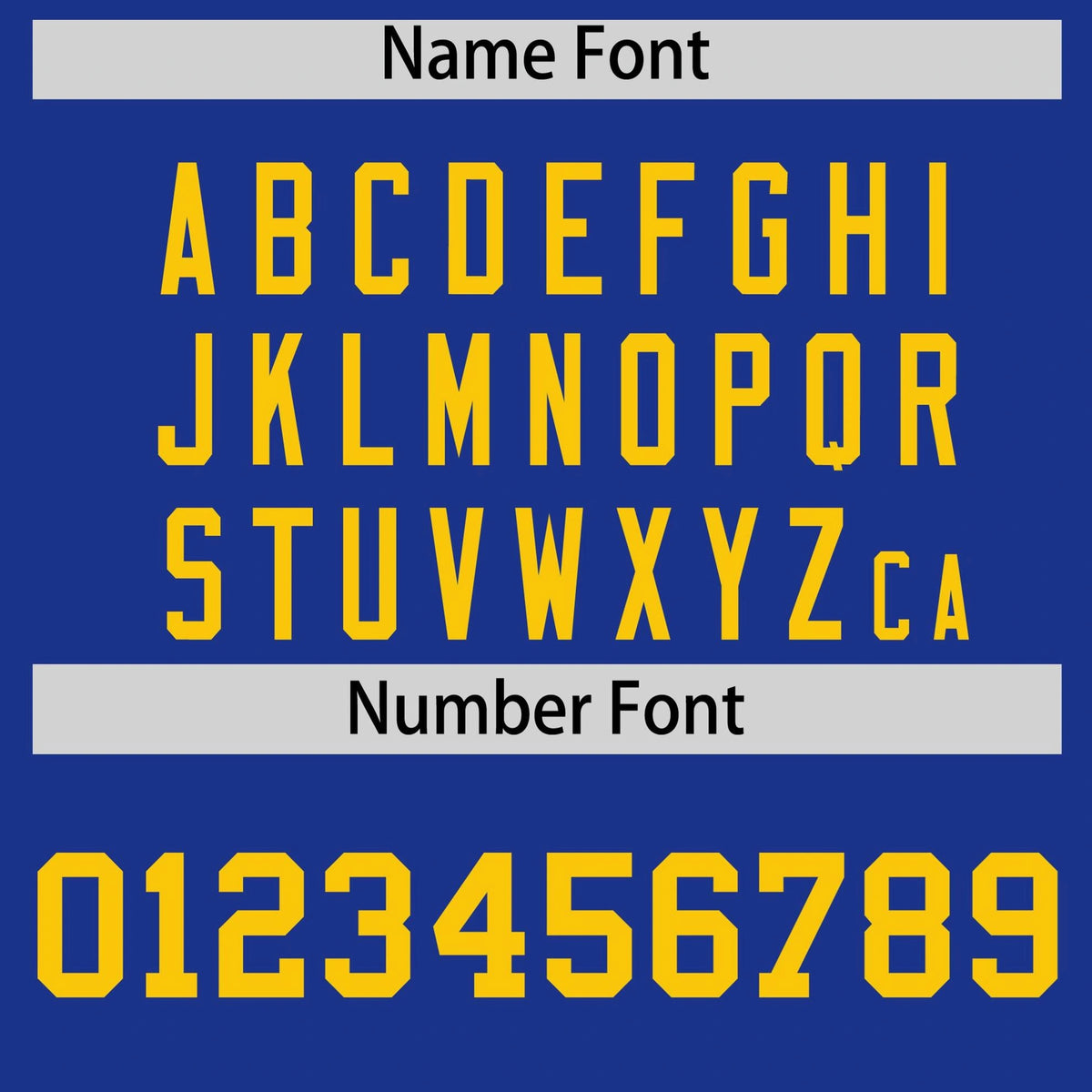 Custom Royal Blue Gold Gradient Side Personalized Star Pattern Authentic Baseball Jersey