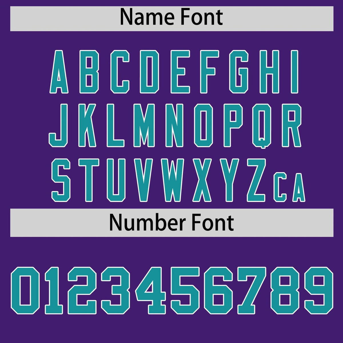 Custom Purple Aqua Gradient Side Personalized Star Pattern Authentic Baseball Jersey